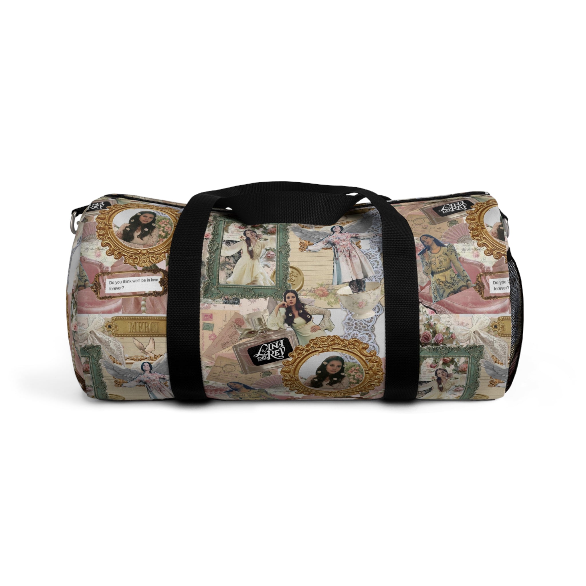 Lana Del Rey Victorian Collage Duffel Bag Fandom Flair