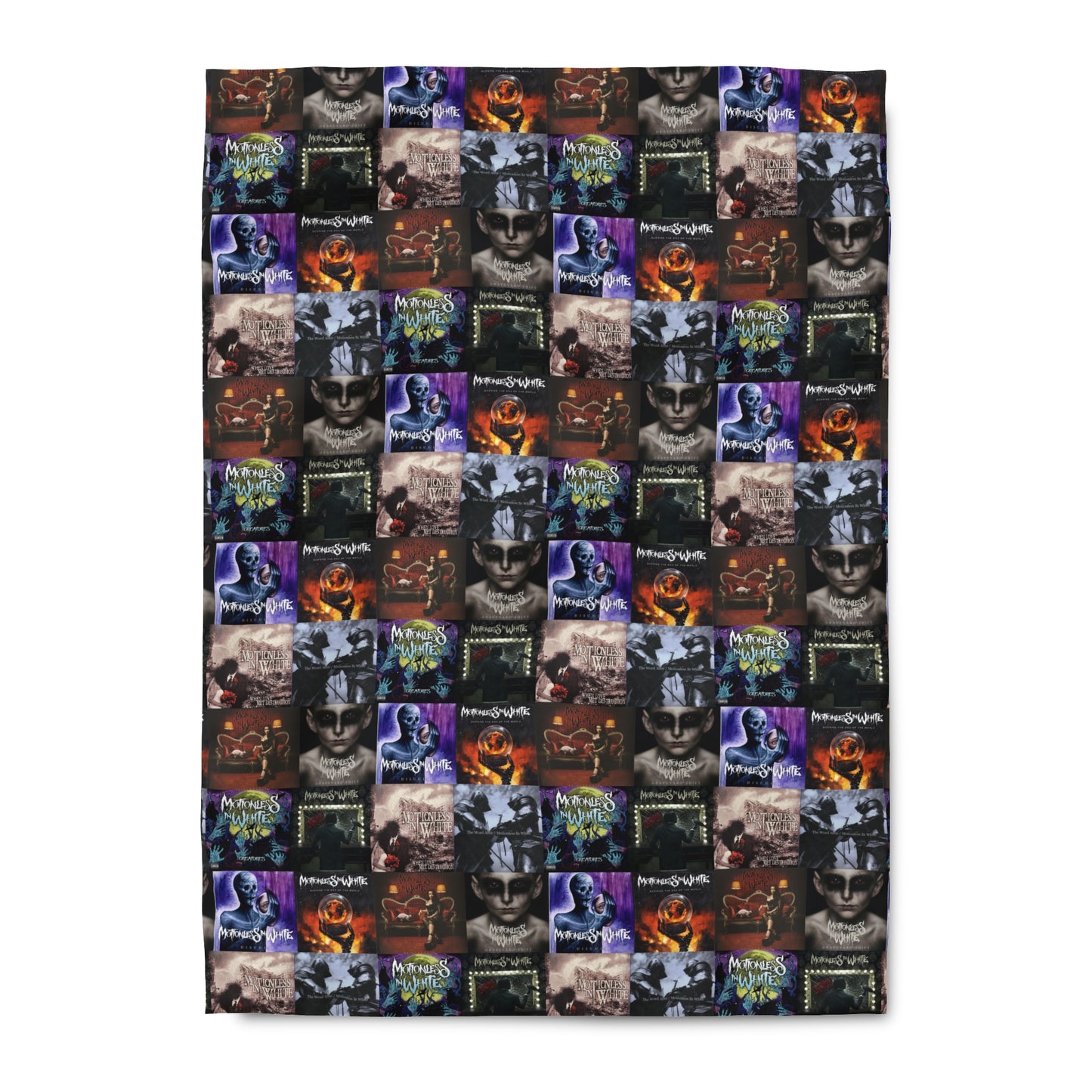 Motionless In White Album Cover Collage Duvet Cover