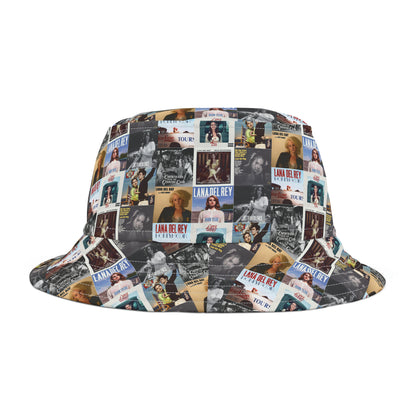 Lana Del Rey Album Cover Collage Bucket Hat