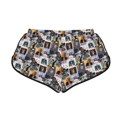 Lana Del Rey Album Cover Collage Women's Relaxed Shorts