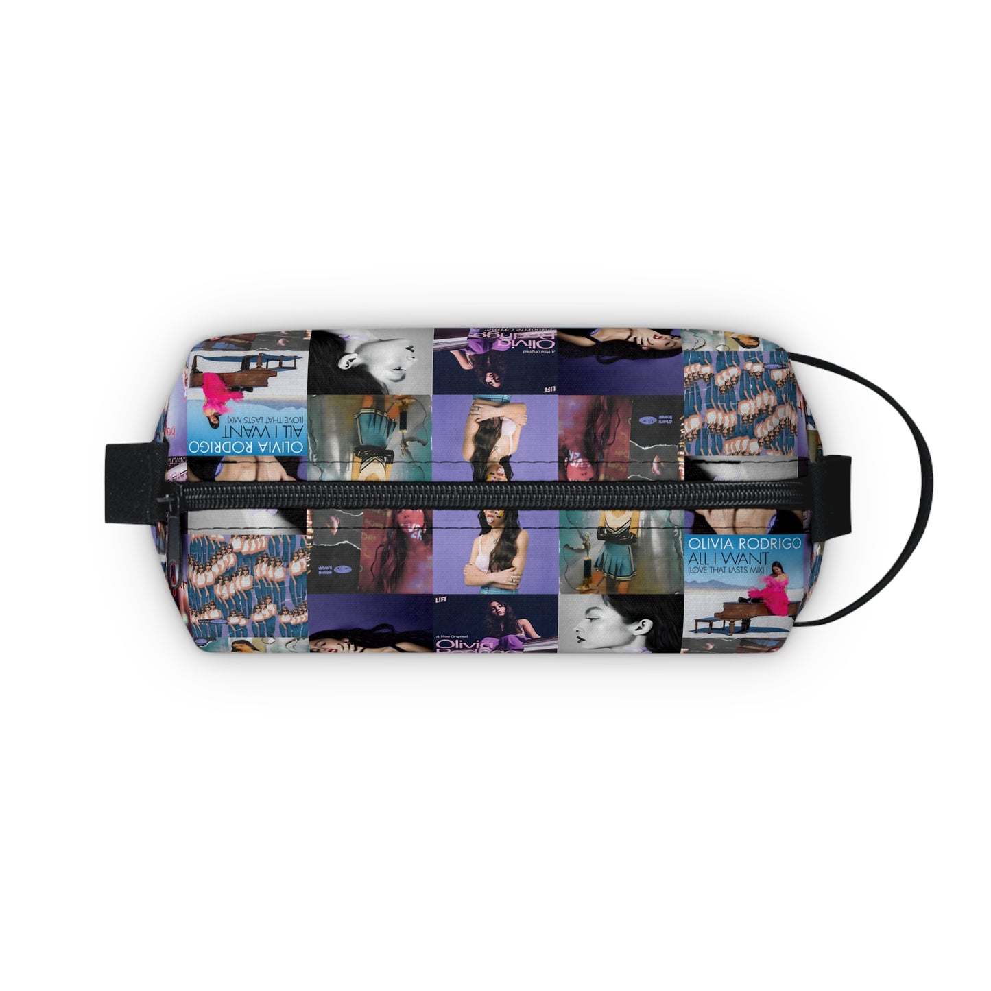 Olivia Rodrigo Album Cover Art Collage Toiletry Bag