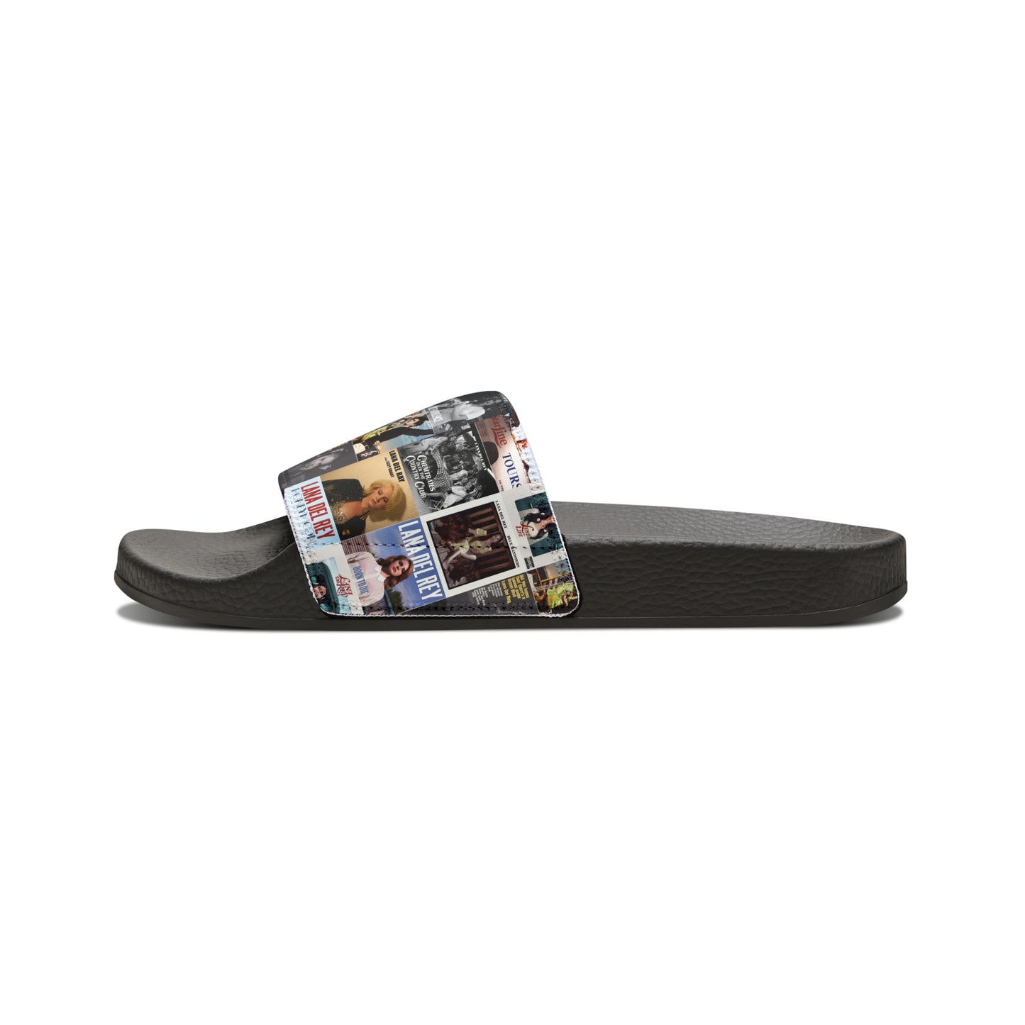 Lana Del Rey Album Cover Collage Men's Slide Sandals