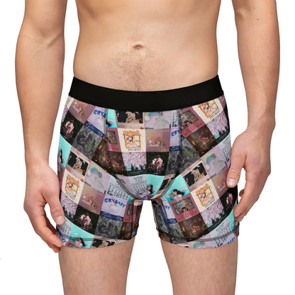 Melanie Martinez Album Art Collage Men's Boxers