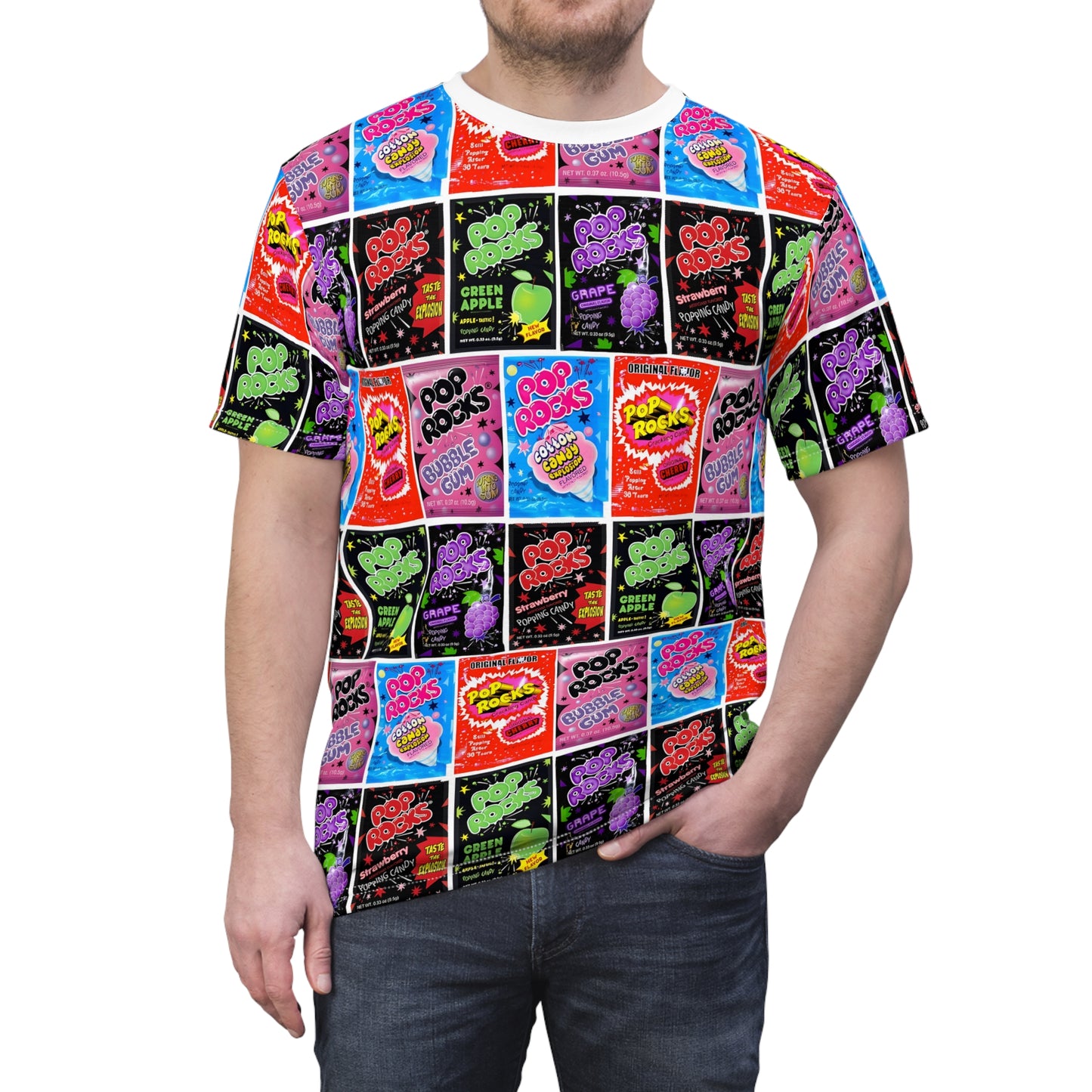 Pop Rocks Party Unisex Cut & Sew Tee