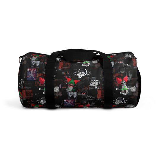 Madness Combat Dark Aesthetic Collage Duffel Bag