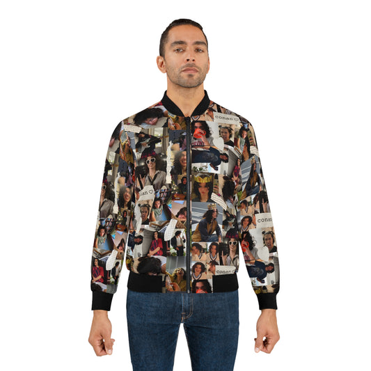 Conan Grey Being Cute Photo Collage Men's Bomber Jacket