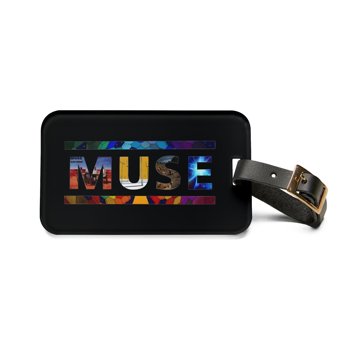 Muse Album Art Letters Luggage Tag