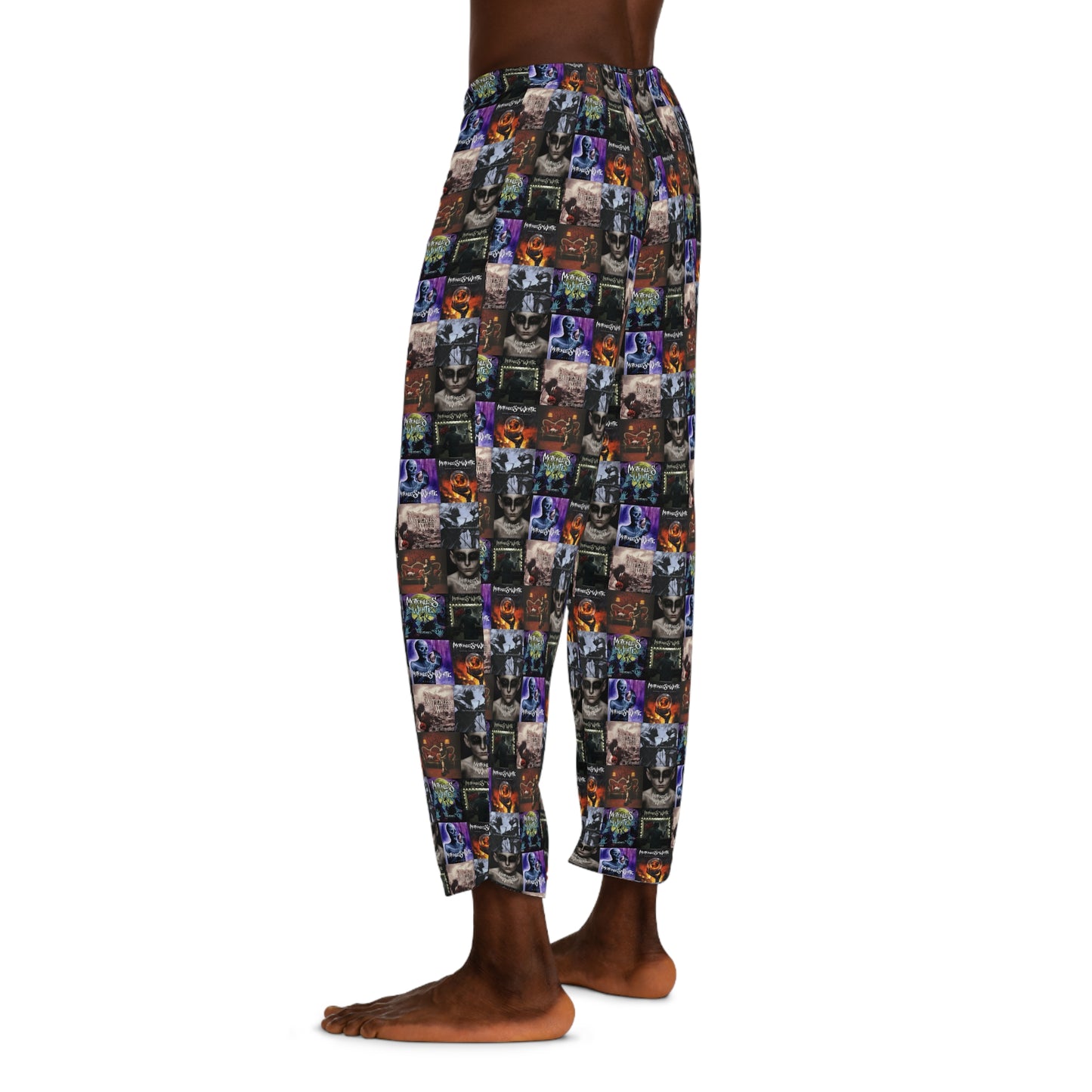 Motionless In White Album Cover Collage Men's Pajama Pants