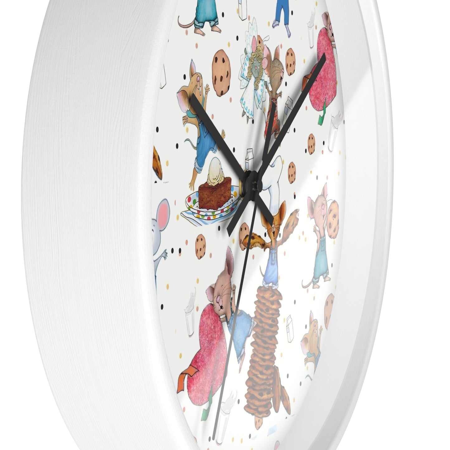 If You Give A Mouse A Cookie Collage Wall Clock