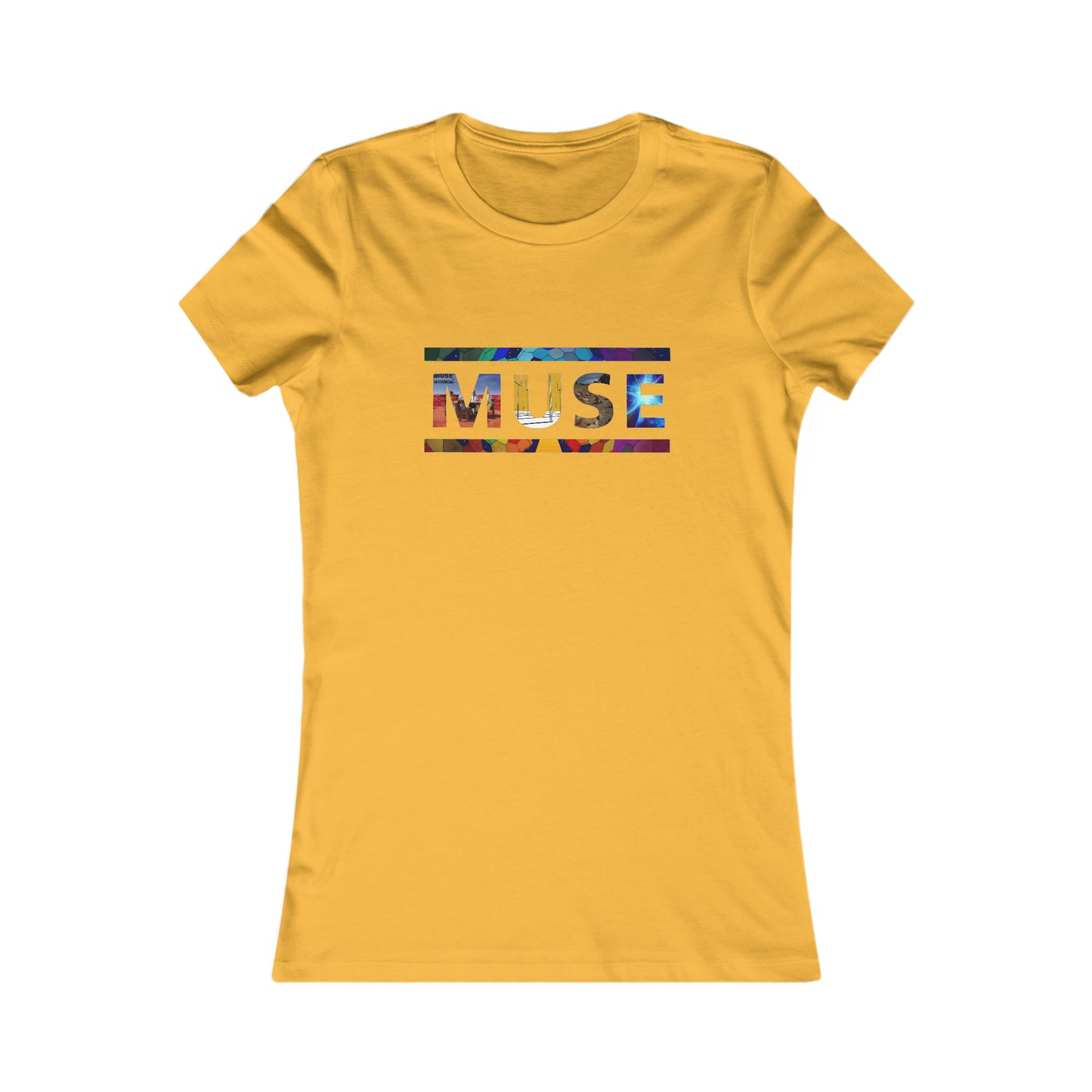 Muse Album Art Letters Women's Favorite Tee