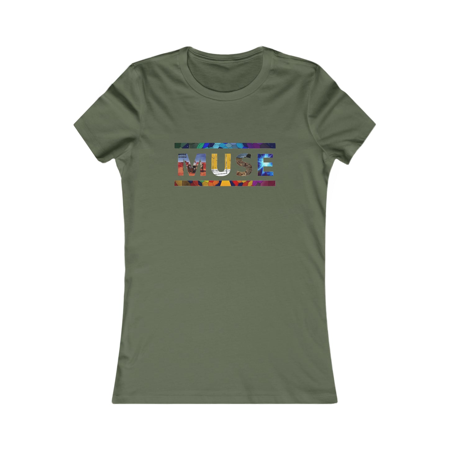 Muse Album Art Letters Women's Favorite Tee