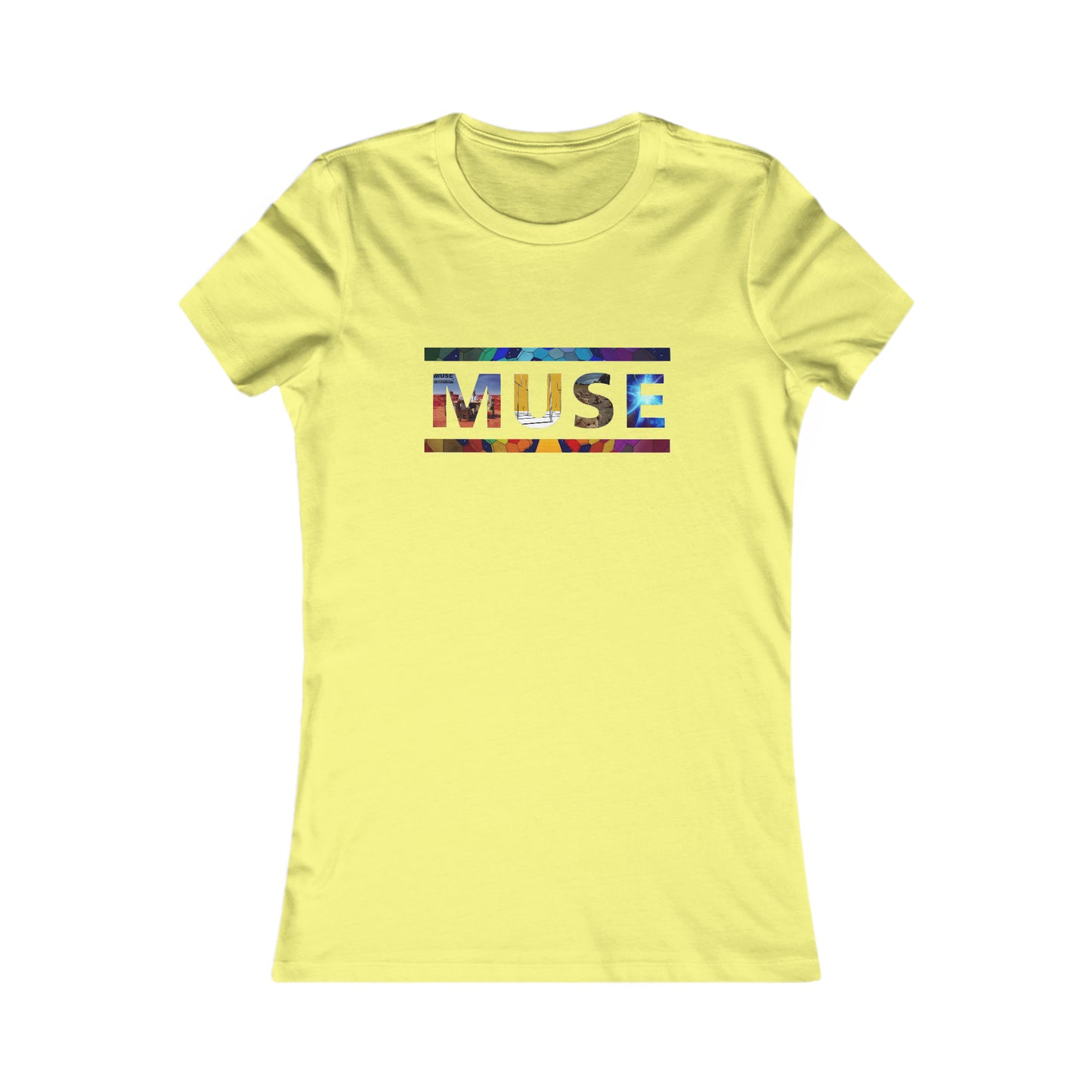 Muse Album Art Letters Women's Favorite Tee