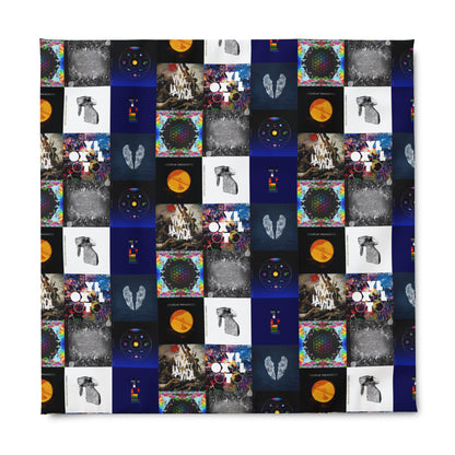 Colplay Album Cover Collage Duvet Cover