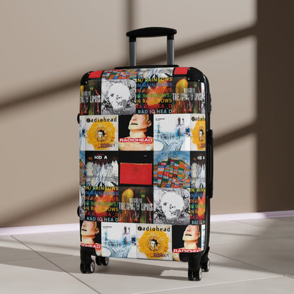 Radiohead Album Cover Collage Suitcase