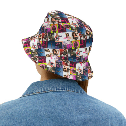 Miley Cyrus Album Cover Collage Bucket Hat