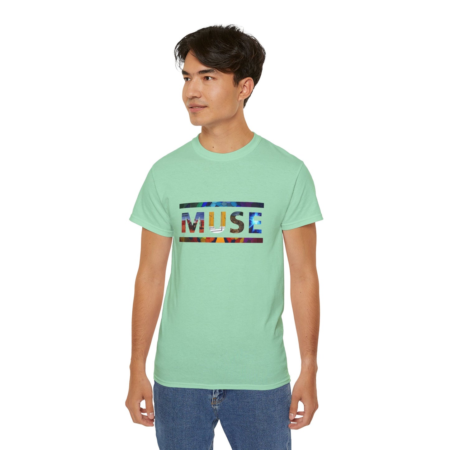 Muse Album Art Letters Unisex Ultra Cotton Tee