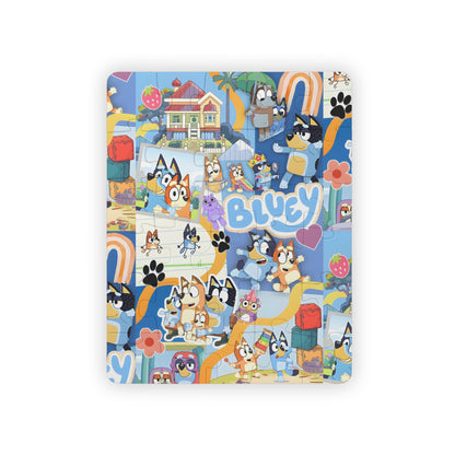 Bluey Playtime Collage Kids' Puzzle, 30-Piece