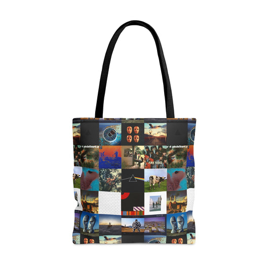 Pink Floyd Album Cover Collage Tote Bag
