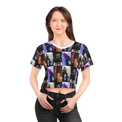 Post Malone On Tour Collage Crop Tee