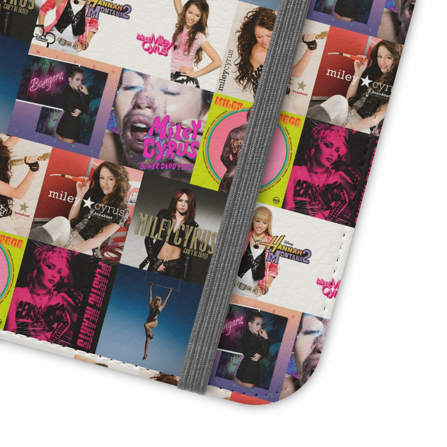 Miley Cyrus Album Cover Collage Phone Flip Case