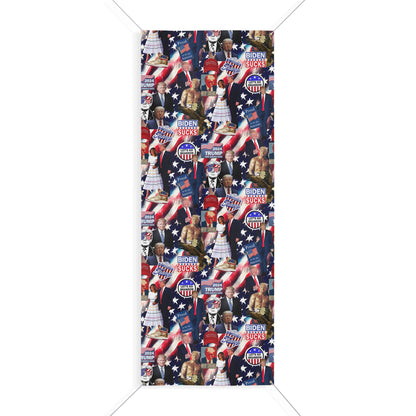 Donald Trump 2024 MAGA Montage Matte Banner