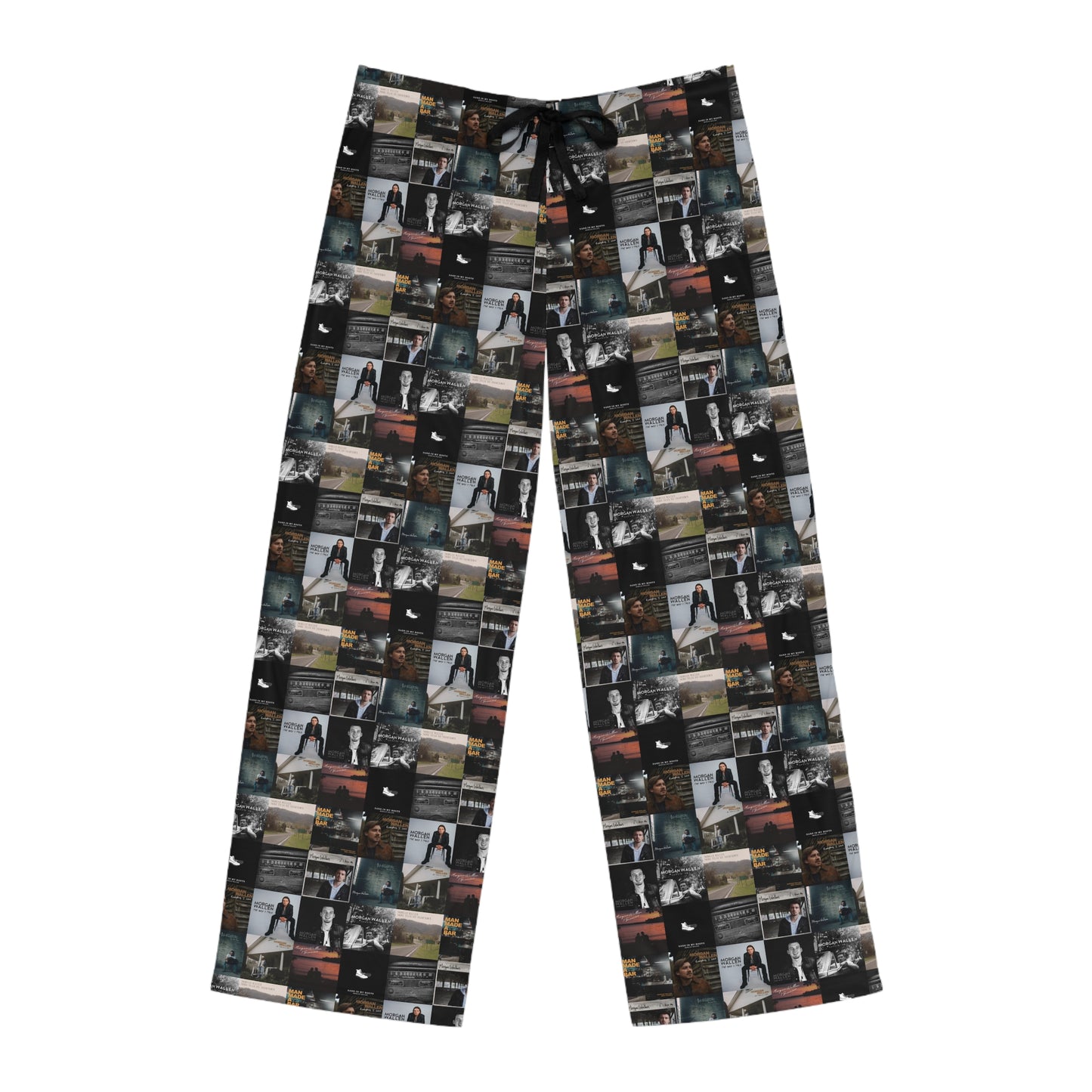 Morgan Wallen Album Cover Collage Men's Pajama Pants