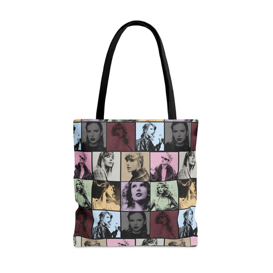 Taylor Swift Eras Collage Tote Bag