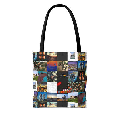 Pink Floyd Album Cover Collage Tote Bag