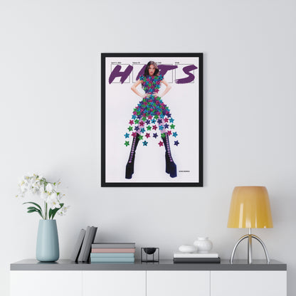 Olivia Rodrigo Hits Magazine Cover Framed Print