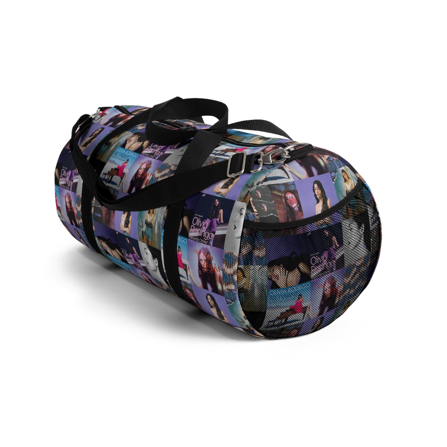 Olivia Rodrigo Album Cover Art Collage Duffel Bag