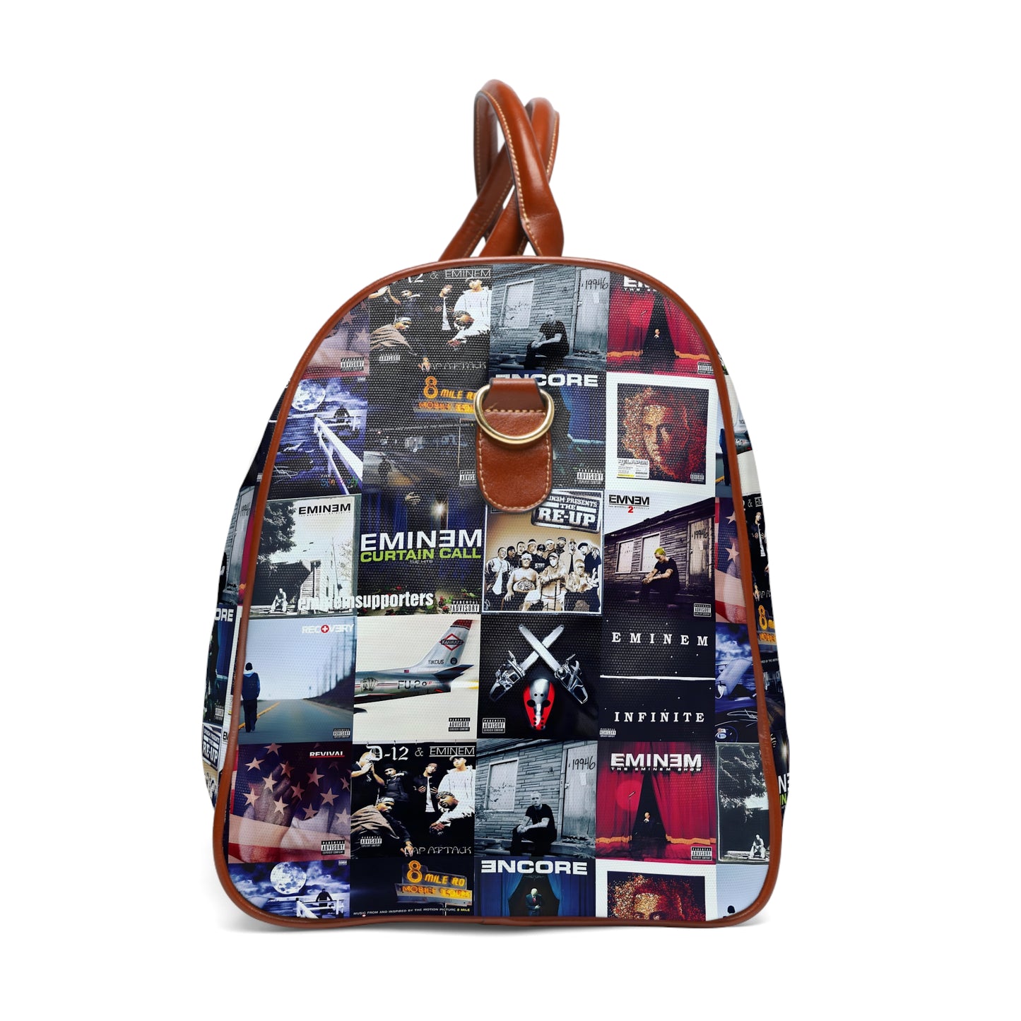 Eminem Album Art Cover Collage Waterproof Travel Bag
