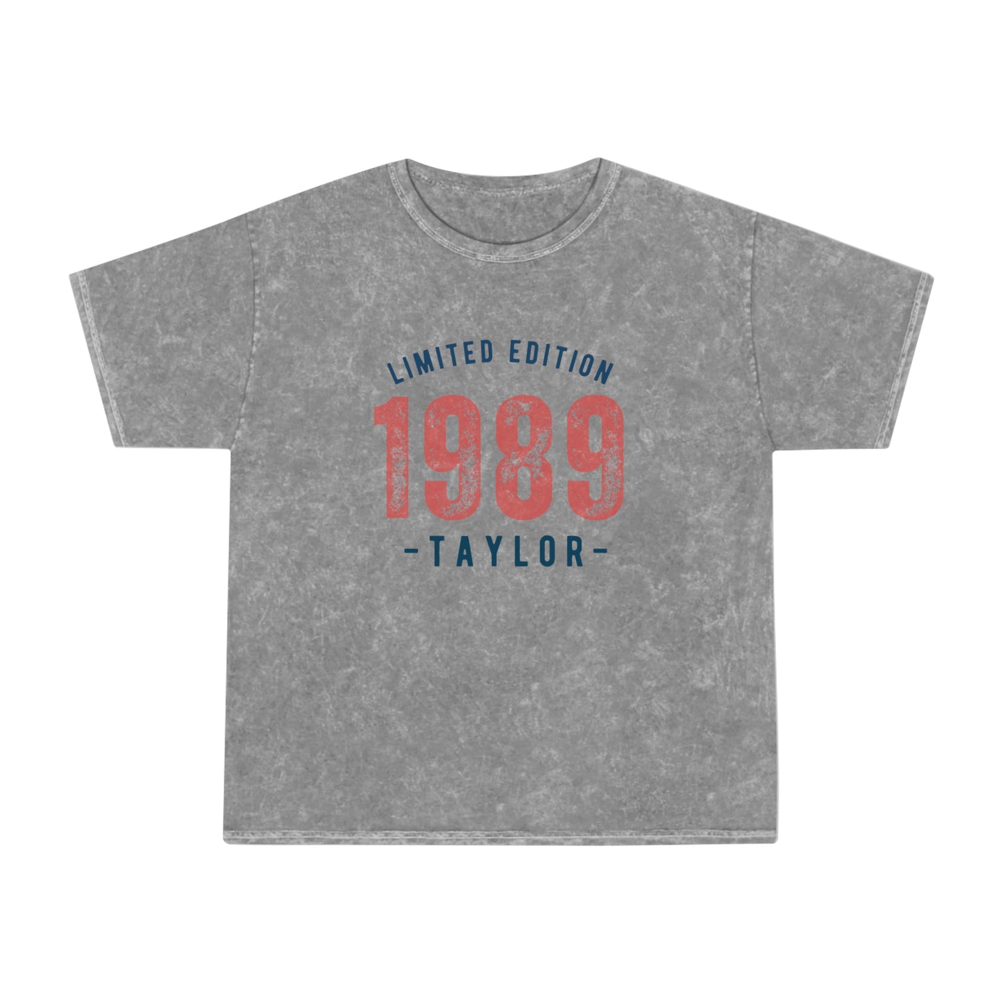 Taylor Swift 1989 Limited Edition Unisex Mineral Wash Vintage Tee Shirt