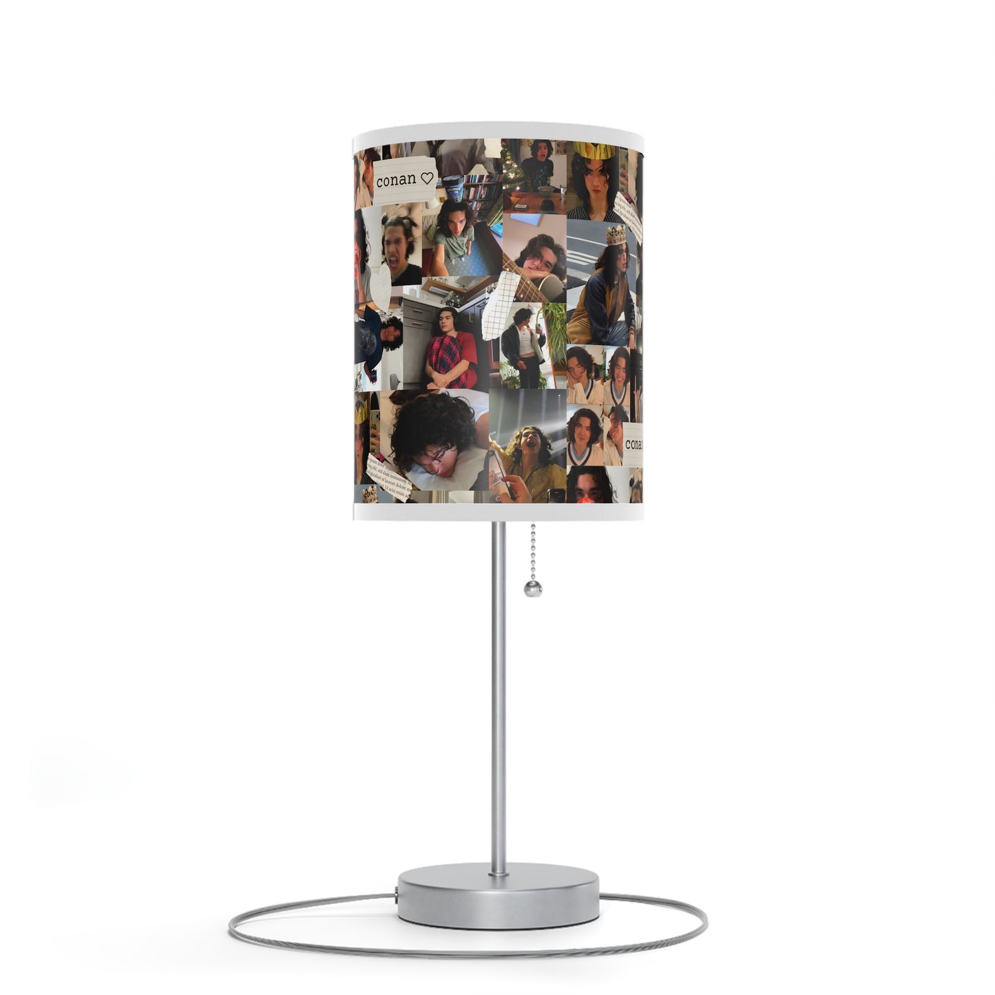 Conan Grey Being Cute Photo Collage Lamp on a Stand