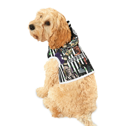 Beetlejuice Strange And Unusual Collage Pet Hoodie