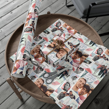 Jonas Brother Happiness Begins Collage Gift Wrap Paper