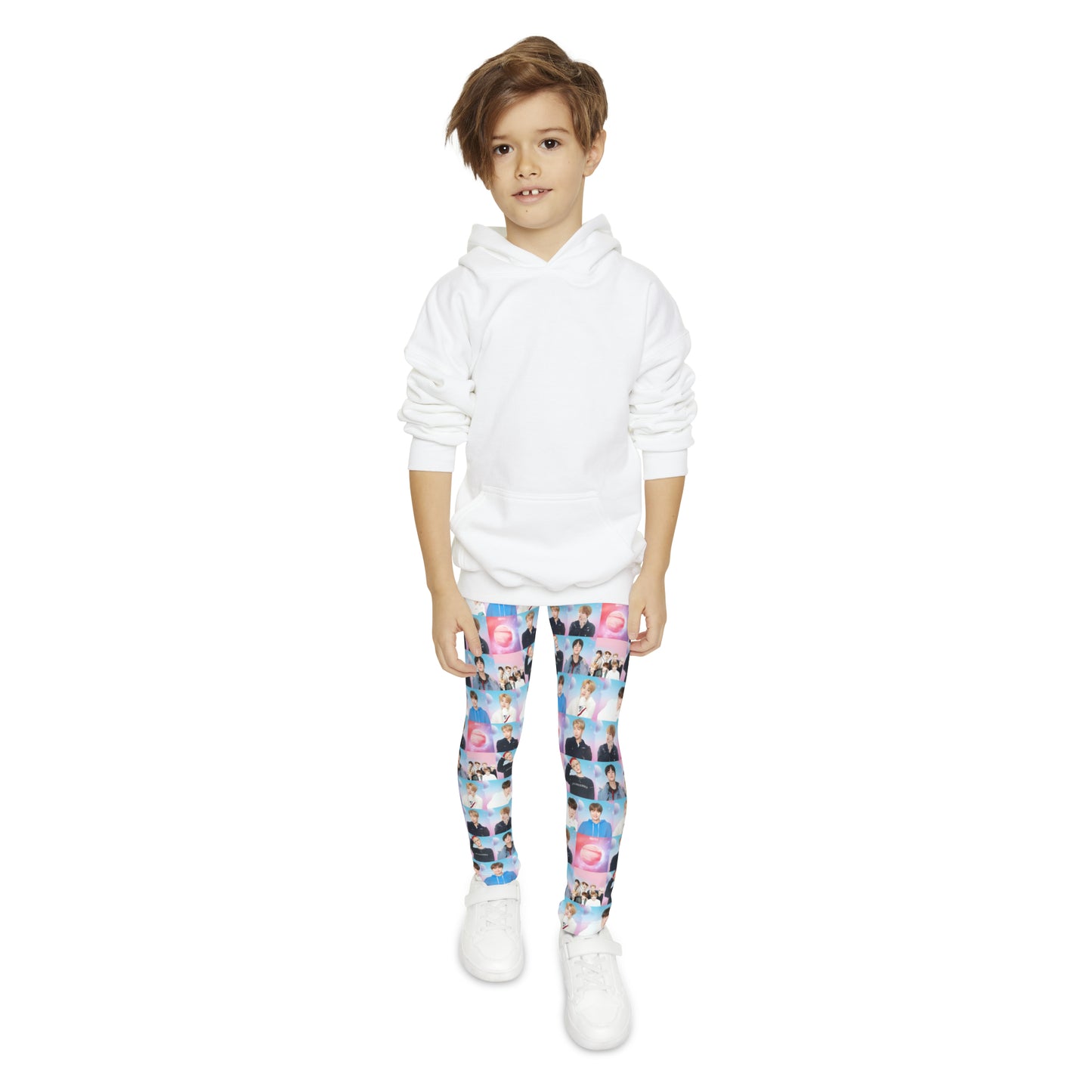 BTS World Mosaic Youth Full-Length Leggings