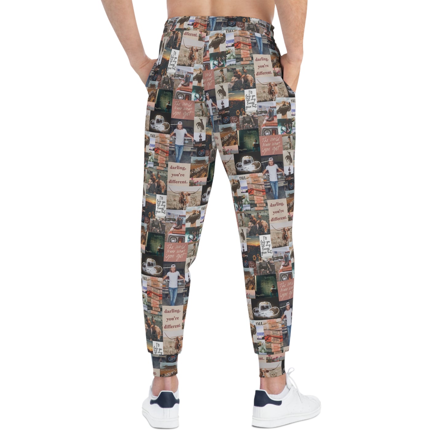 Morgan Wallen Darling You're Different Collage Athletic Jogger Sweatpants