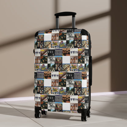 The Beatles Album Cover Collage Suitcase