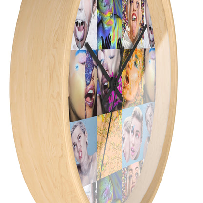 Miley Cyrus & Her Dead Petz Mosaic Wall Clock