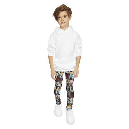 Taylor Swift Eras Collage Youth Leggings