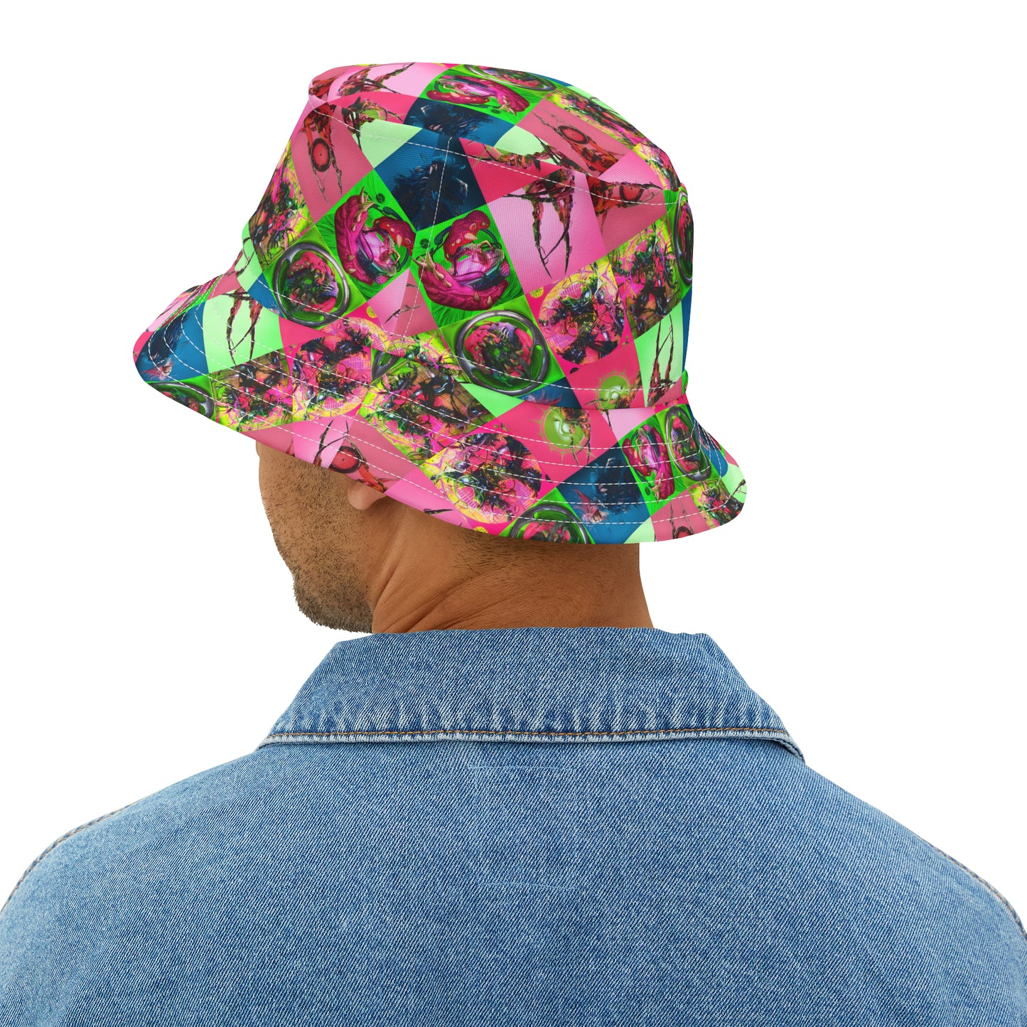 Lady Gaga Dawn of Chromatica Mosaic Bucket Hat