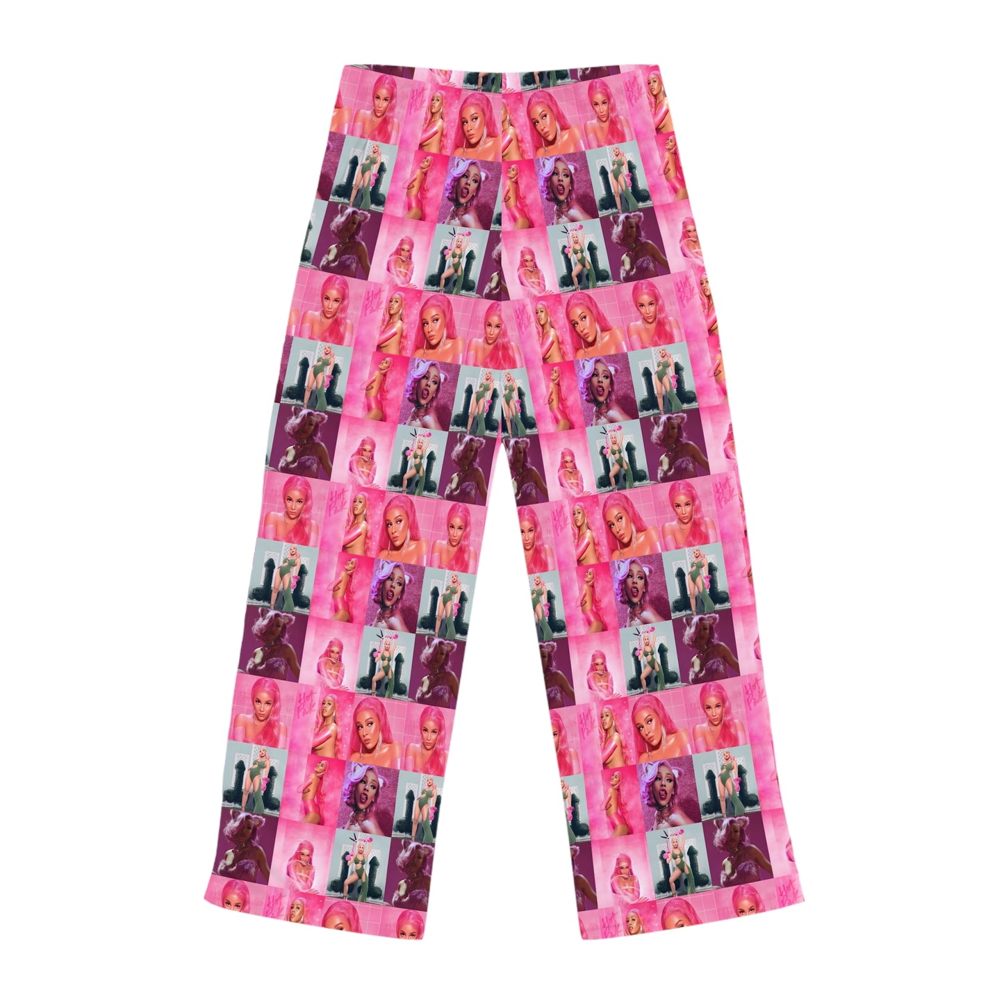 Doja Cat Hot Pink Mosaic Women's Pajama Pants