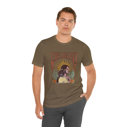 Lana Del Rey Vintage Artwork Unisex Jersey Short Sleeve Tee Shirt