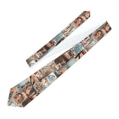 Sabrina Carpenter Peachy Princess Collage Neck Tie