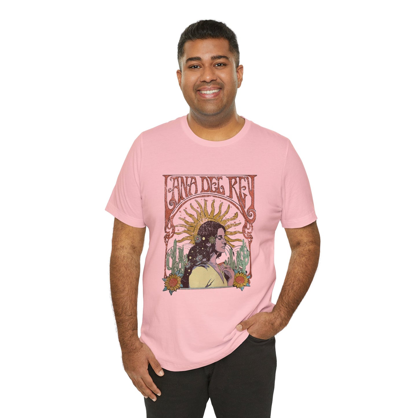 Lana Del Rey Vintage Artwork Unisex Jersey Short Sleeve Tee Shirt