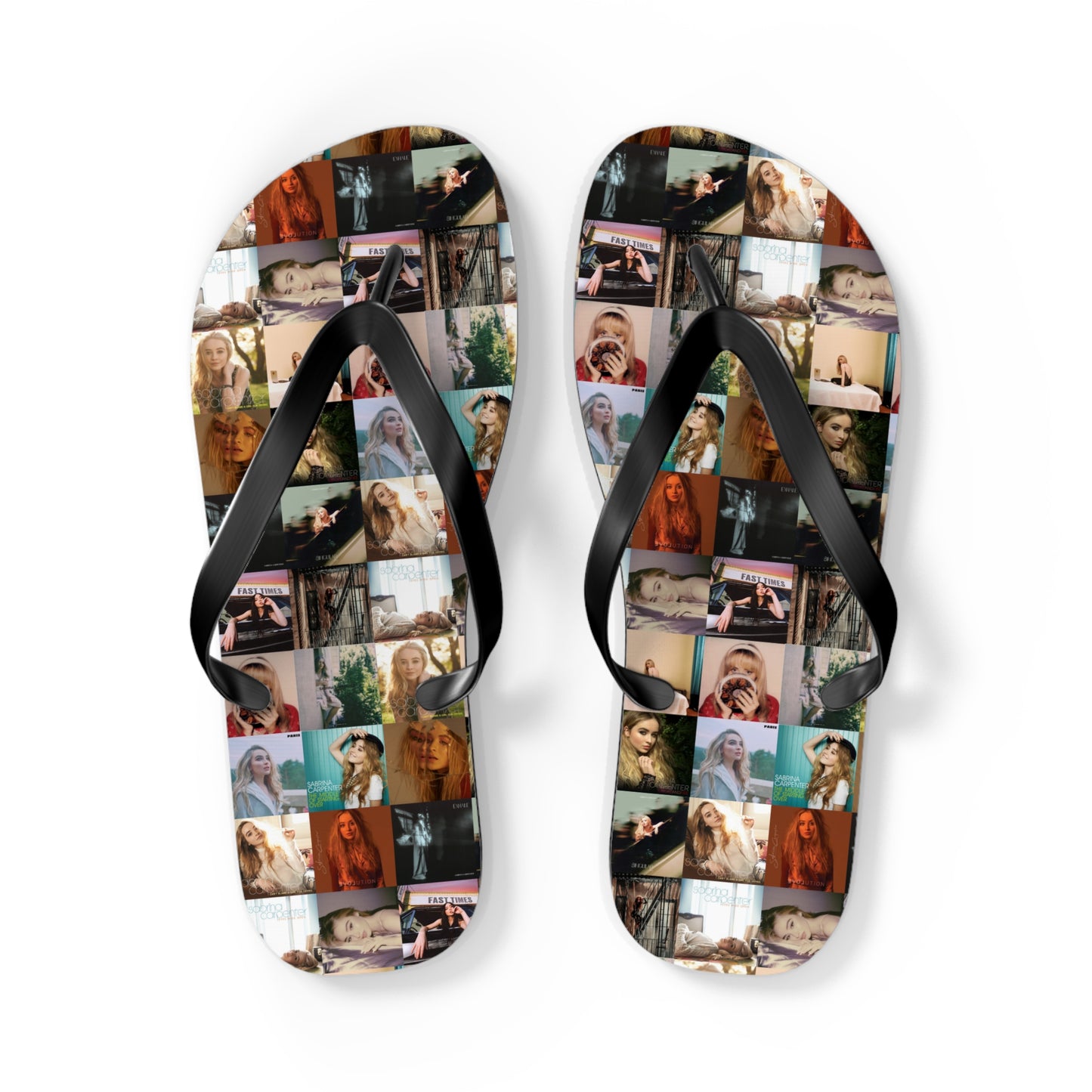 Sabrina Carpenter Album Cover Collage Flip Flops