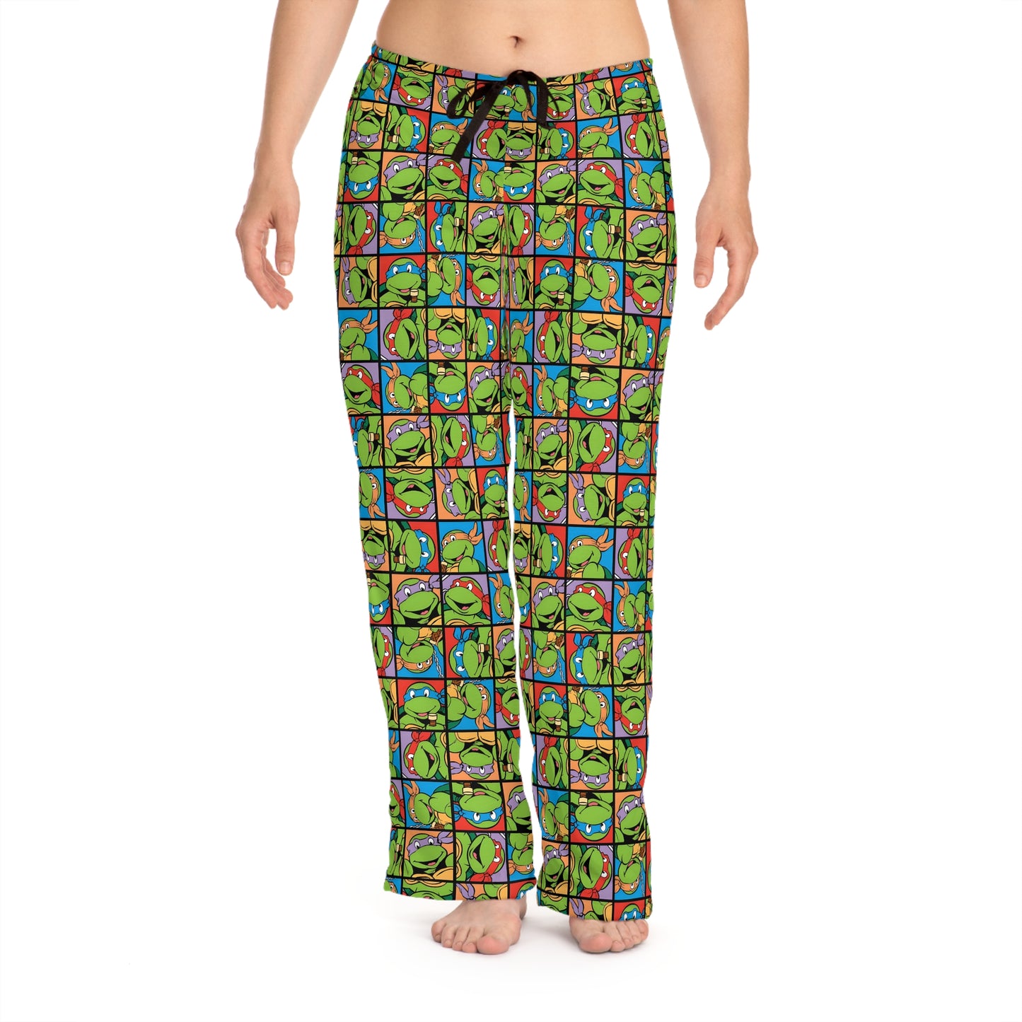 TMNT Turtle Toon Montage Women's Pajama Pants