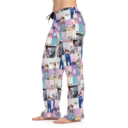 BTS Pastel Aesthetic Collage Women's Pajama Pants