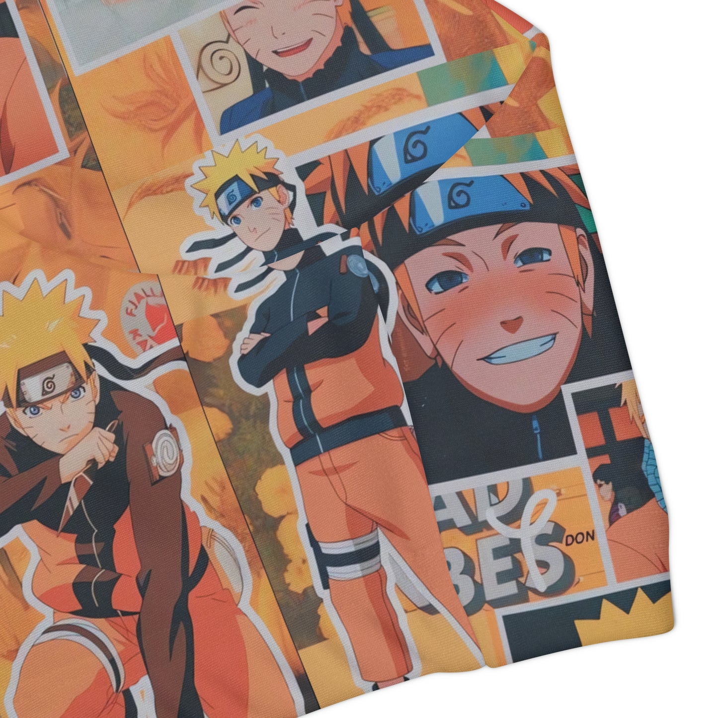 Naruto Uzumaki Sunflower Blaze Collage Girls Two Piece Swimsuit