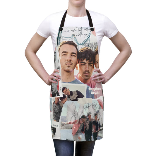 Jonas Brothers Happiness Begins Collage Apron
